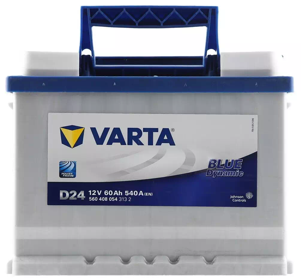 Автомобильный аккумулятор VARTA D24 60Ah 540A оп